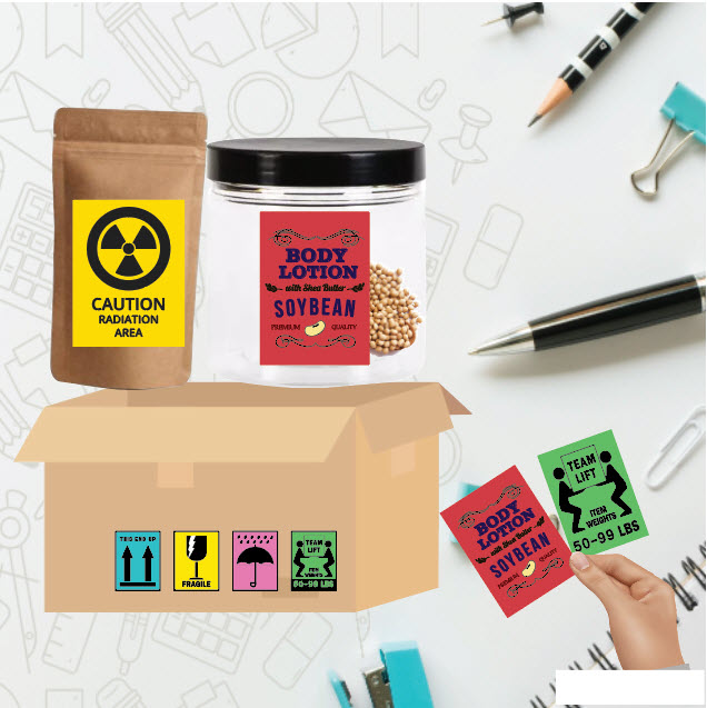 ป้ายฉลากสติ๊กเกอร์กระดาษสีเขียวตองอ่อนสี่เหลี่ยมมุมตรงขนาด 59x105 มม. - Image 2